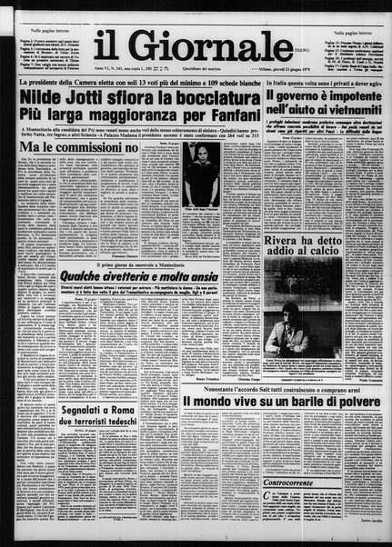 Il giornale nuovo : quotidiano del mattino